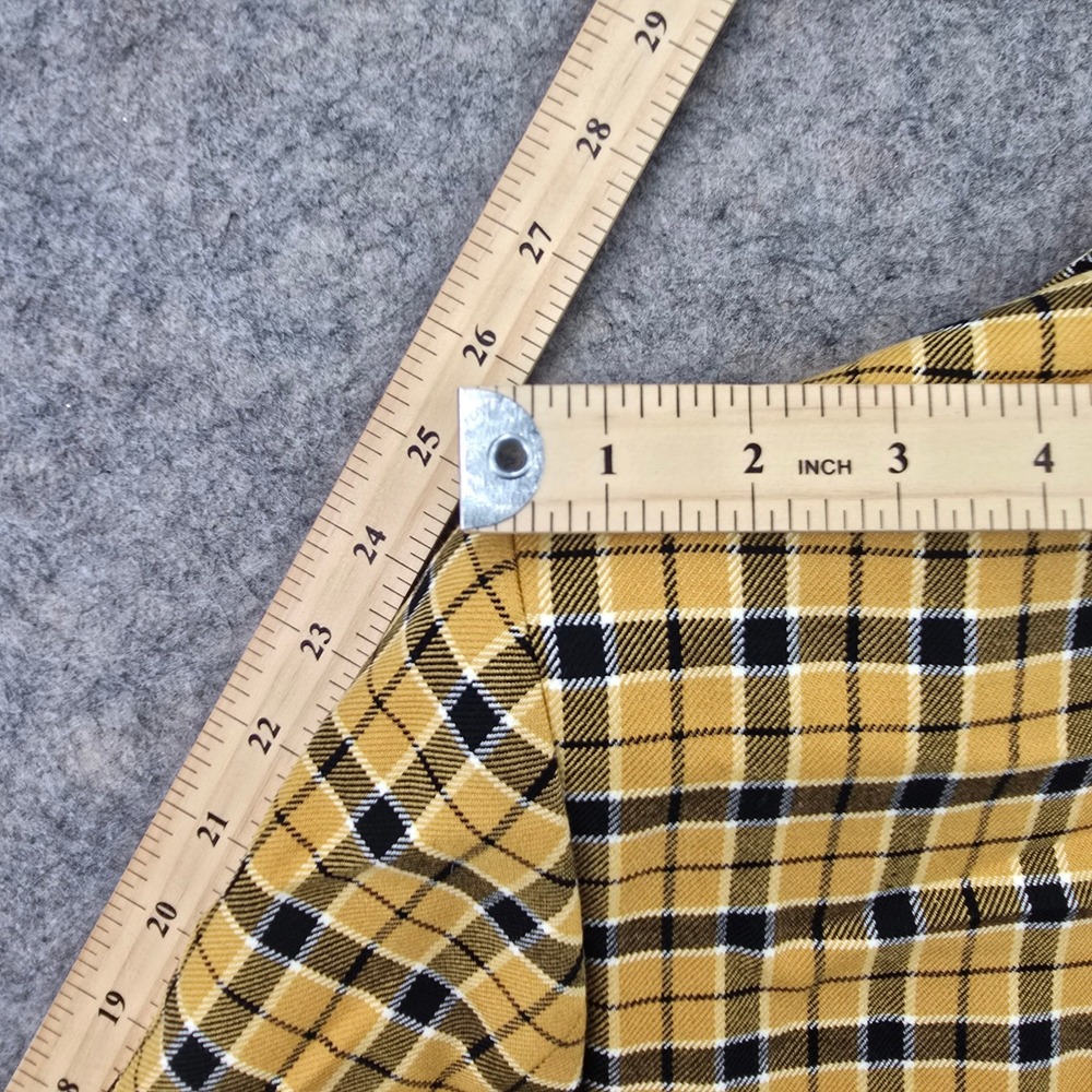 Twisted Tailor Austen Suit Mens 44R Mustard Yellow Plaid Excellent Slim Fit 2pc - Picture 13 of 16